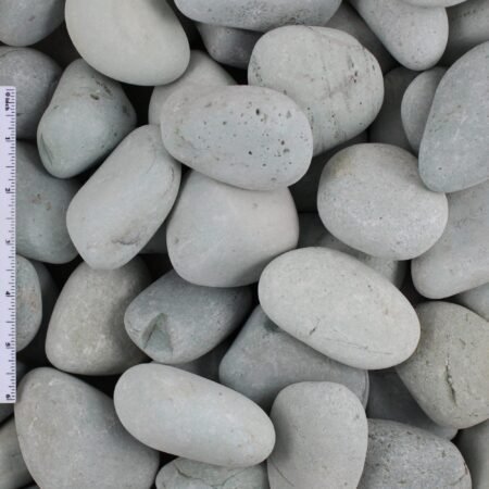 aqua pebble landscape stone 2"-3"